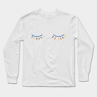 Eyelashes Long Sleeve T-Shirt